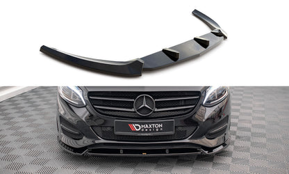 Frontlippe passend für Mercedes B W246 FL schwarz Hochglanz