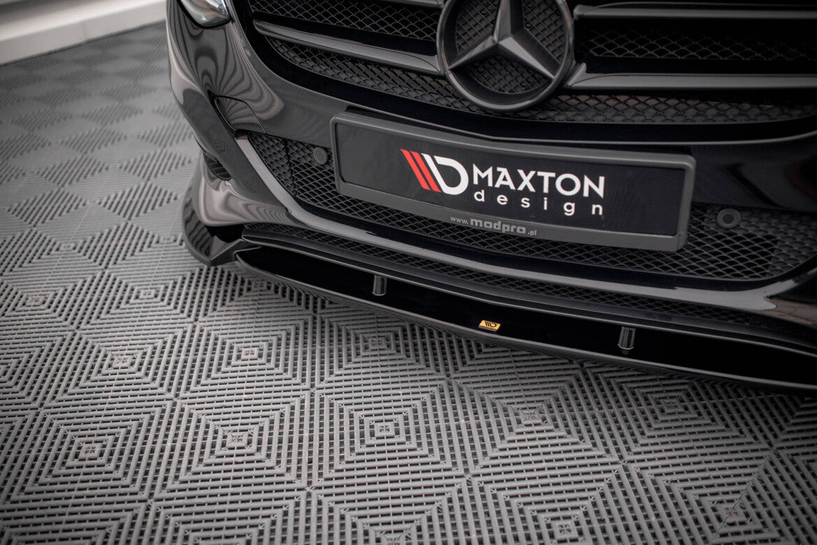 Frontlippe passend für Mercedes B W246 FL schwarz Hochglanz
