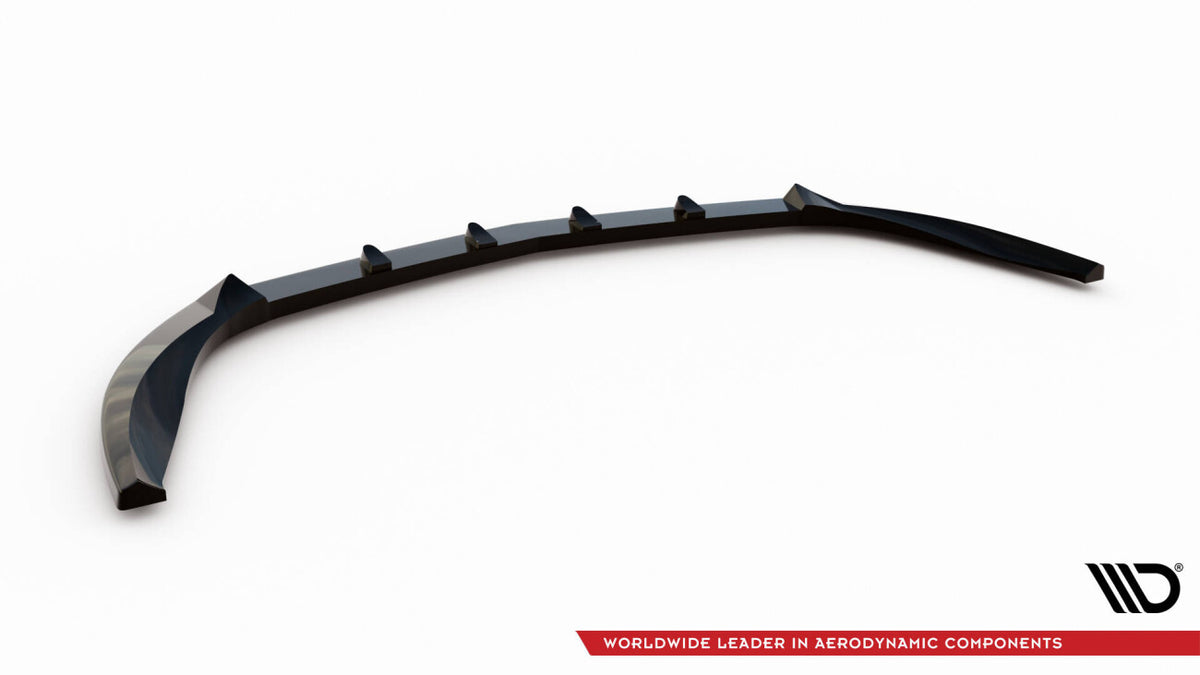 Frontlippe passend für Mercedes B W246 schwarz Hochglanz