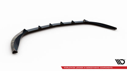 Frontlippe passend für Mercedes B W246 schwarz Hochglanz