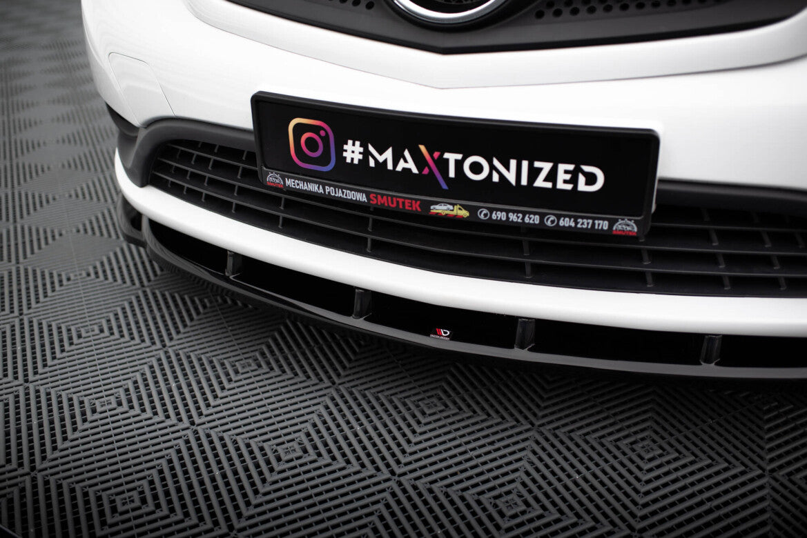 Frontlippe passend für Mercedes Citan W415 schwarz Hochglanz
