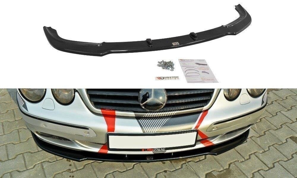 Frontlippe passend für Mercedes CL-Klasse C215 schwarz Hochglanz