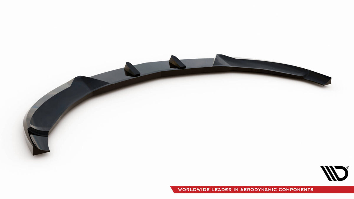 Frontlippe passend für Mercedes CLA AMG-Line C117 schwarz Hochglanz