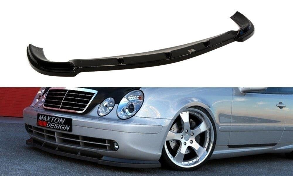Frontlippe passend für Mercedes CLK W208 (für W208 AMG) schwarz Hochglanz