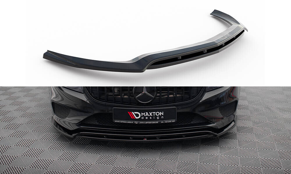 Frontlippe passend für Mercedes CLS C218 FL schwarz Hochglanz