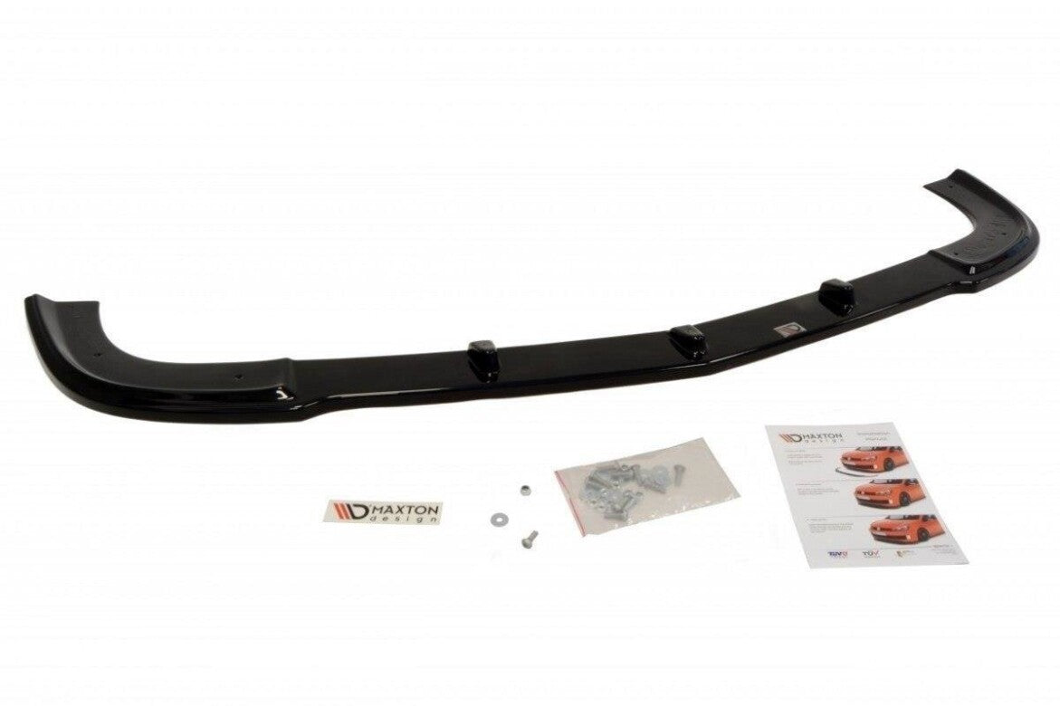 Frontlippe passend für Mercedes CLS C219 - W204 AMG LOOK schwarz Hochglanz