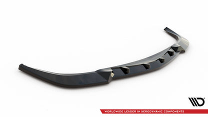 Frontlippe passend für Mercedes E 55 AMG W211 schwarz Hochglanz