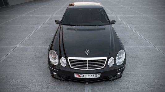 Frontlippe passend für Mercedes E W211 AMG FL schwarz Hochglanz