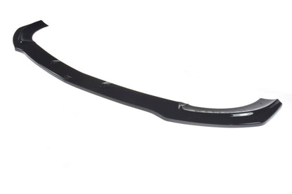 Frontlippe passend für Mercedes E43 AMG / AMG-Line Limousine / Kombi W213 / S213 schwarz Hochglanz