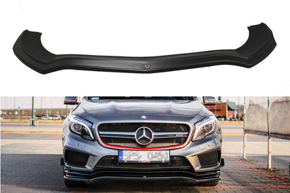 Frontlippe passend für Mercedes GLA 45 AMG SUV (X156) vor FL Carbon Look