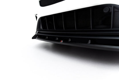 Frontlippe passend für Mercedes GLA 45 AMG X156 FL schwarz Hochglanz