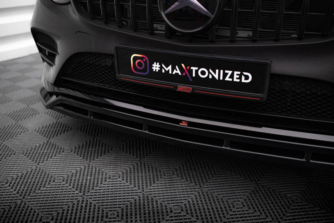 Frontlippe passend für Mercedes GLC Coupe AMG-Line /43 AMG C253 schwarz Hochglanz