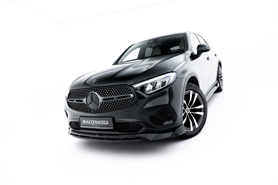 Frontlippe passend für Mercedes GLC Coupe C254 schwarz Hochglanz