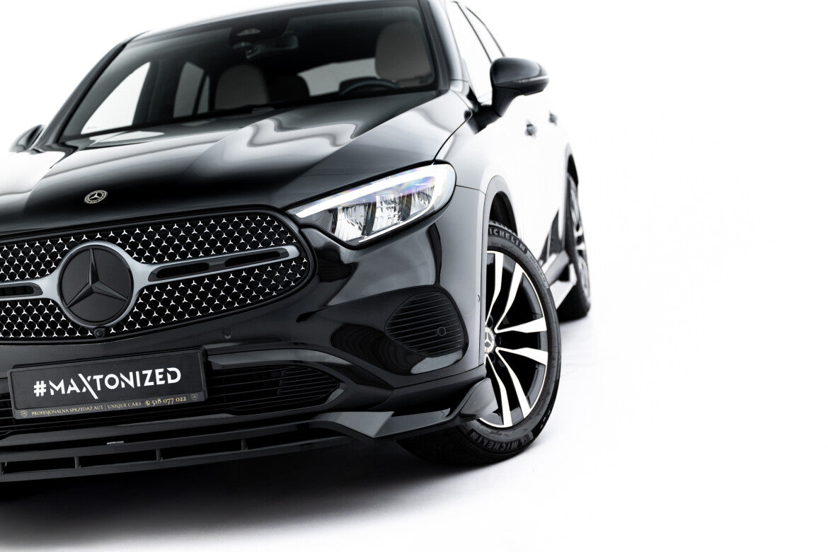 Frontlippe passend für Mercedes GLC Coupe C254 schwarz Hochglanz