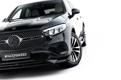 Frontlippe passend für Mercedes GLC Coupe C254 schwarz Hochglanz
