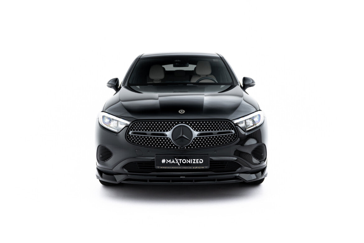 Frontlippe passend für Mercedes GLC Coupe C254 schwarz Hochglanz