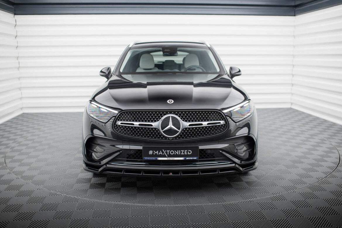 Frontlippe passend für Mercedes GLC SUV / Coupe AMG-Line X254 / C254 schwarz Hochglanz