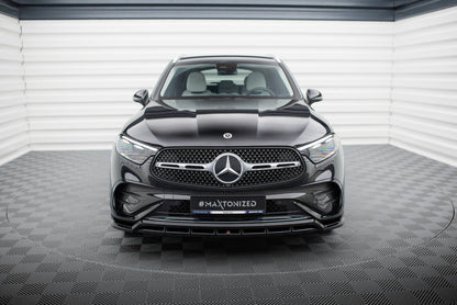 Frontlippe passend für Mercedes GLC SUV / Coupe AMG-Line X254 / C254 schwarz Hochglanz