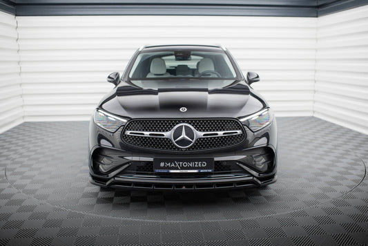 Frontlippe passend für Mercedes GLC SUV / Coupe AMG-Line X254 / C254 schwarz Hochglanz