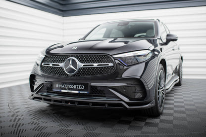 Frontlippe passend für Mercedes GLC SUV / Coupe AMG-Line X254 / C254 schwarz Hochglanz