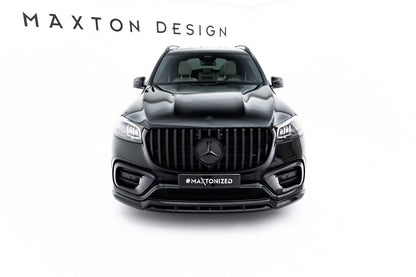 Frontlippe passend für Mercedes GLS AMG-Line X167 FL schwarz Hochglanz