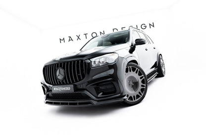 Frontlippe passend für Mercedes GLS AMG-Line X167 FL schwarz Hochglanz