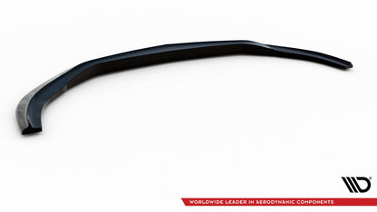 Frontlippe passend für Mercedes S AMG-Line W223 schwarz Hochglanz