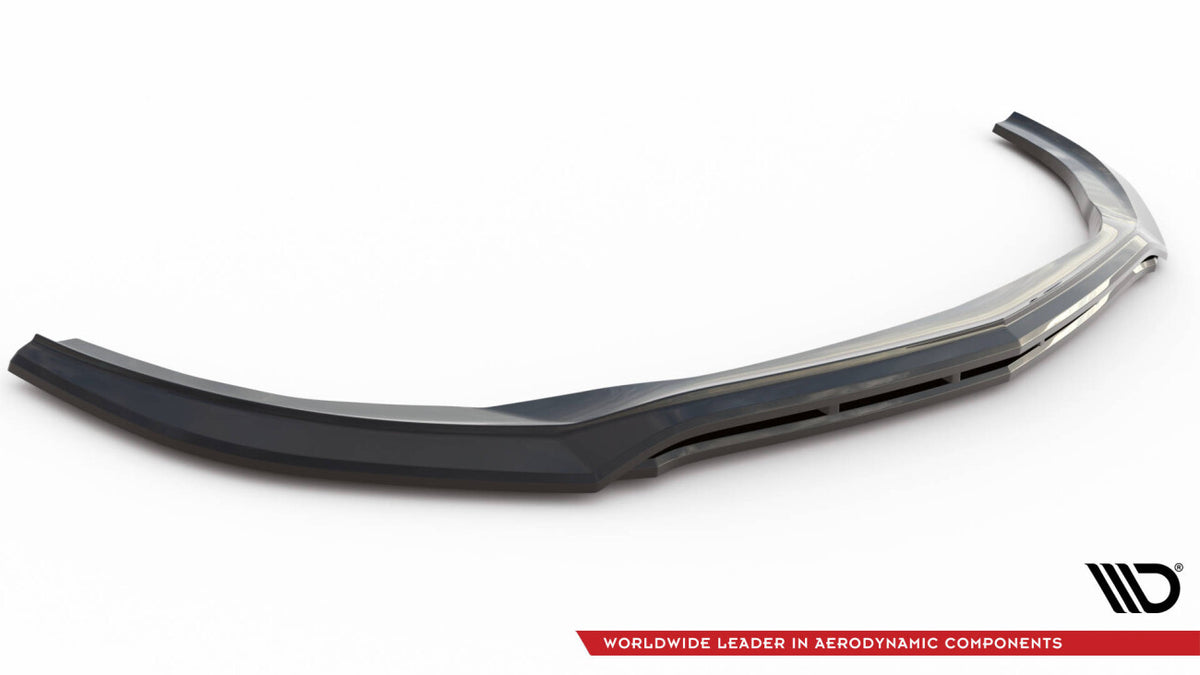 Frontlippe passend für Mercedes S AMG-Line W223 schwarz Hochglanz
