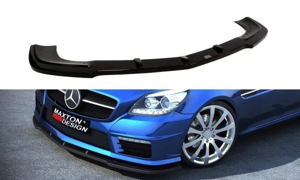 Frontlippe passend für Mercedes SLK 55 AMG R172 schwarz Hochglanz