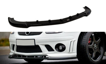 Frontlippe passend für Mercedes SLK R170 für AMG 204 Stoßstange schwarz Hochglanz