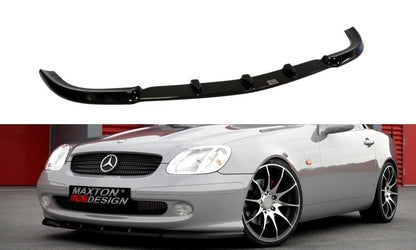 Frontlippe passend für Mercedes SLK R170 schwarz Hochglanz