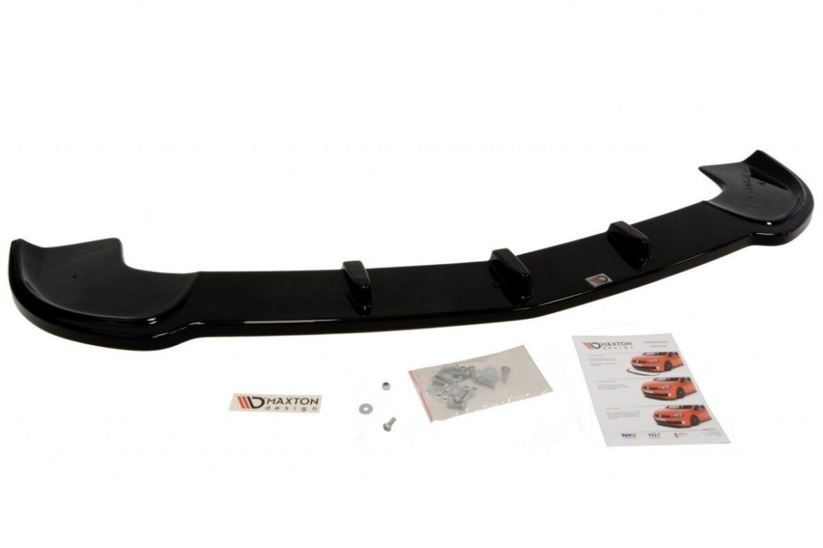 Frontlippe passend für Mercedes SLK R171 (für ME-SLK-R171-AMG204-F1) schwarz Hochglanz