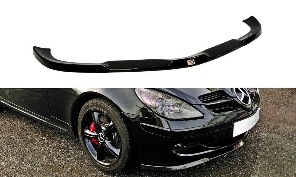 Frontlippe passend für Mercedes SLK R171 Standard Stoßstange schwarz Hochglanz