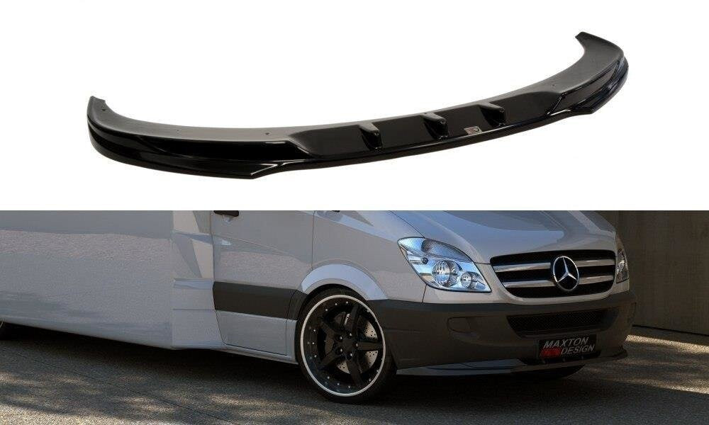 Frontlippe passend für Mercedes Sprinter Mk2 schwarz Hochglanz