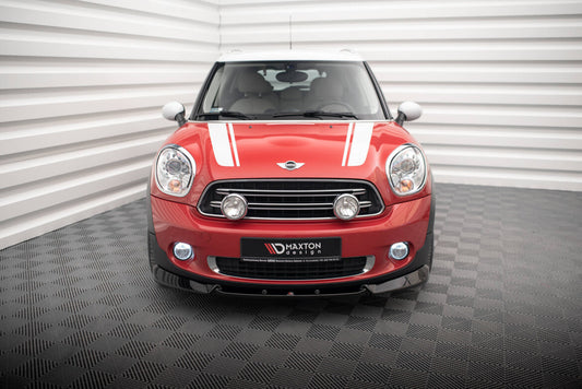 Frontlippe passend für Mini Cooper Countryman R60 FL schwarz Hochglanz