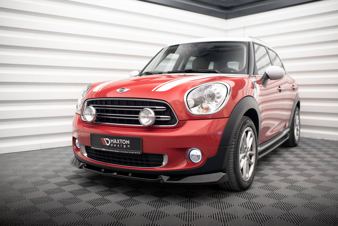Frontlippe passend für Mini Cooper Countryman R60 FL schwarz Hochglanz
