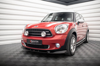 Frontlippe passend für Mini Cooper Countryman R60 FL schwarz Hochglanz
