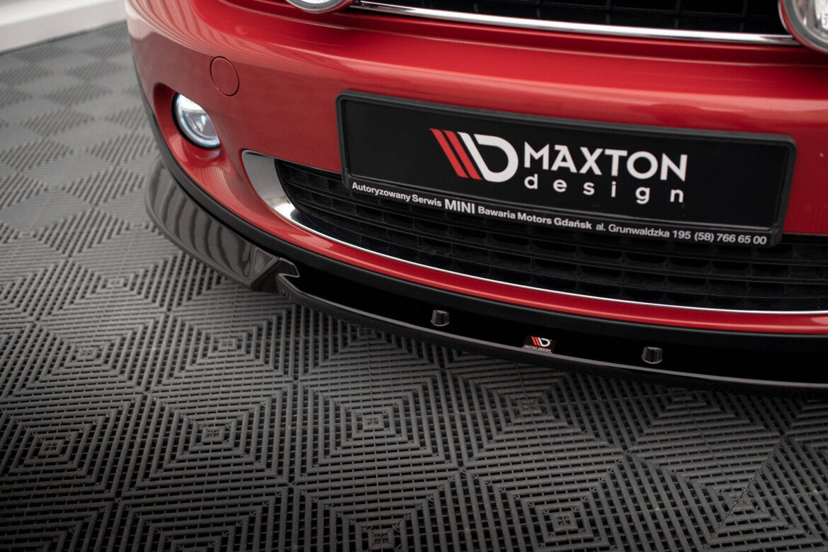Frontlippe passend für Mini Cooper Countryman R60 FL schwarz Hochglanz