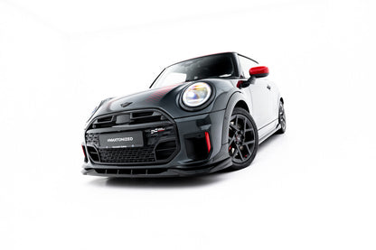 Frontlippe passend für Mini Cooper John Cooper Works F65 schwarz Hochglanz
