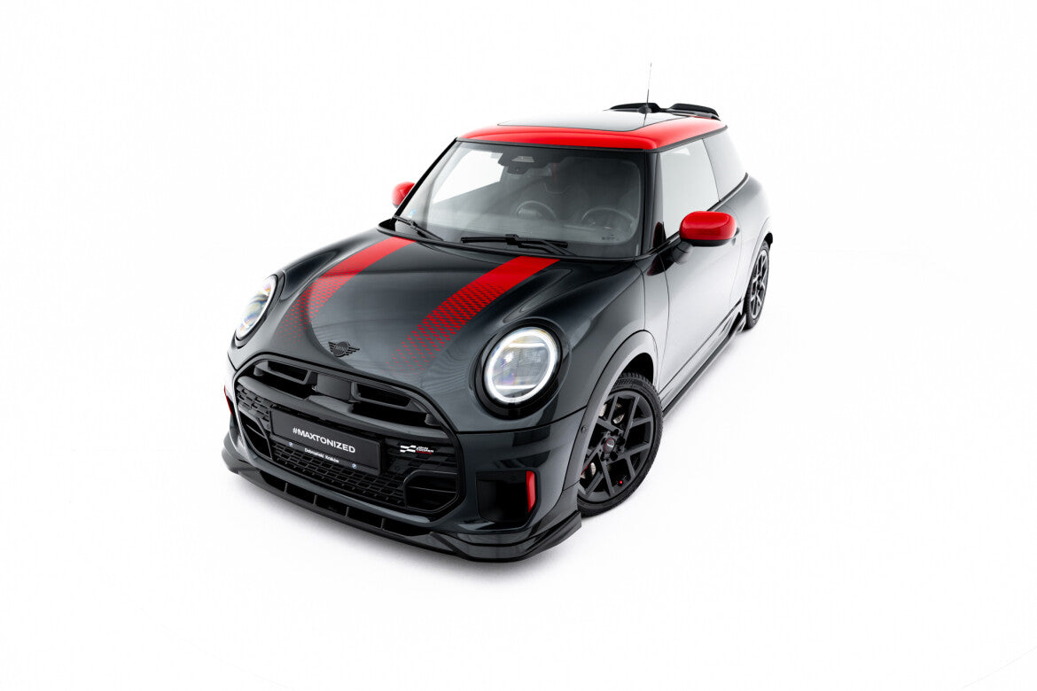 Frontlippe passend für Mini Cooper John Cooper Works F65 schwarz Hochglanz