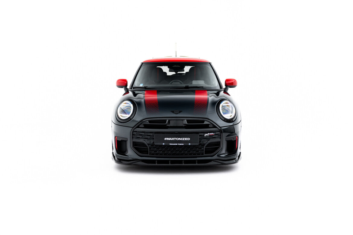 Frontlippe passend für Mini Cooper John Cooper Works F65 schwarz Hochglanz