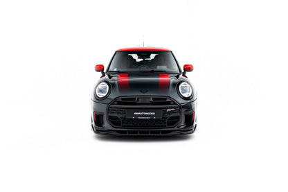 Frontlippe passend für Mini Cooper John Cooper Works F65 schwarz Hochglanz