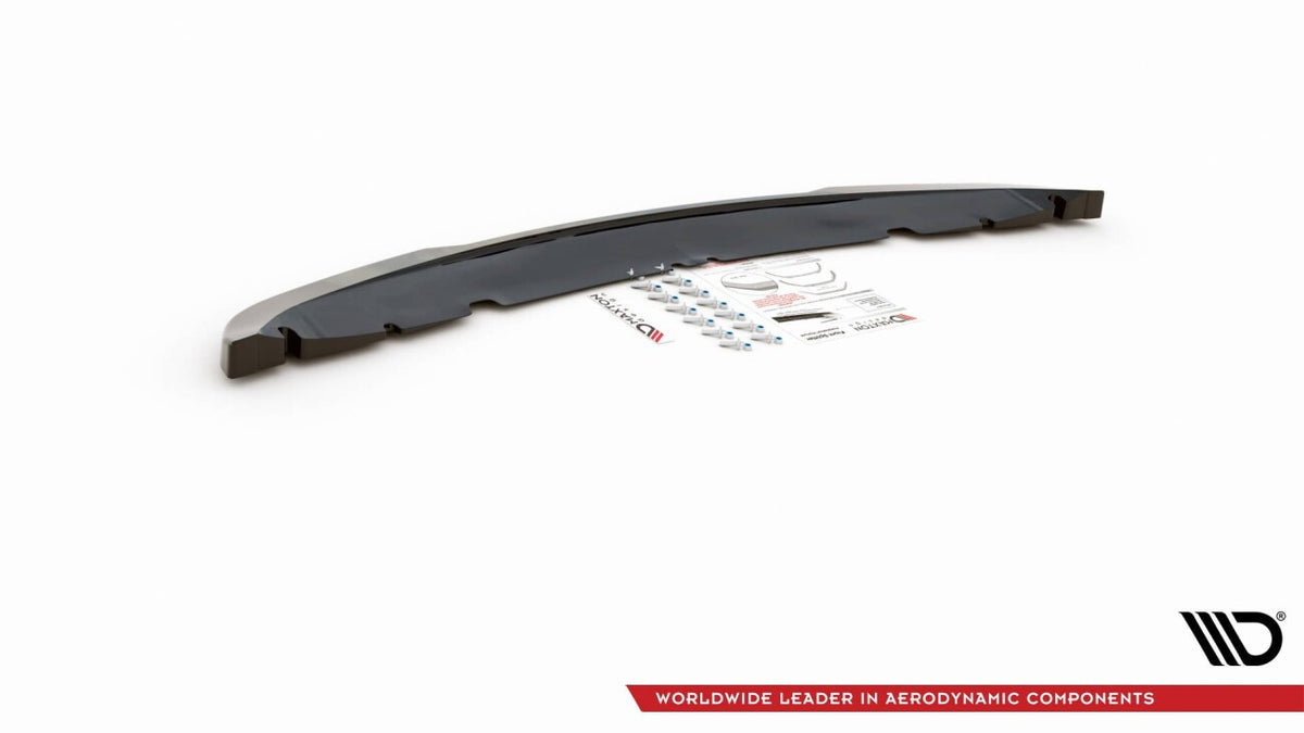 Frontlippe passend für Mini Cooper / One R50 schwarz Hochglanz