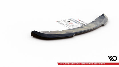 Frontlippe passend für Mini Cooper / One R50 schwarz Hochglanz