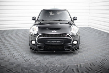 Frontlippe passend für Mini Cooper S F56 / F56 FL schwarz Hochglanz