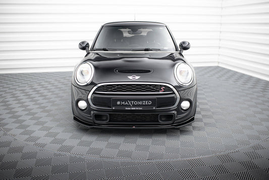 Frontlippe passend für Mini Cooper S F56 / F56 FL schwarz Hochglanz