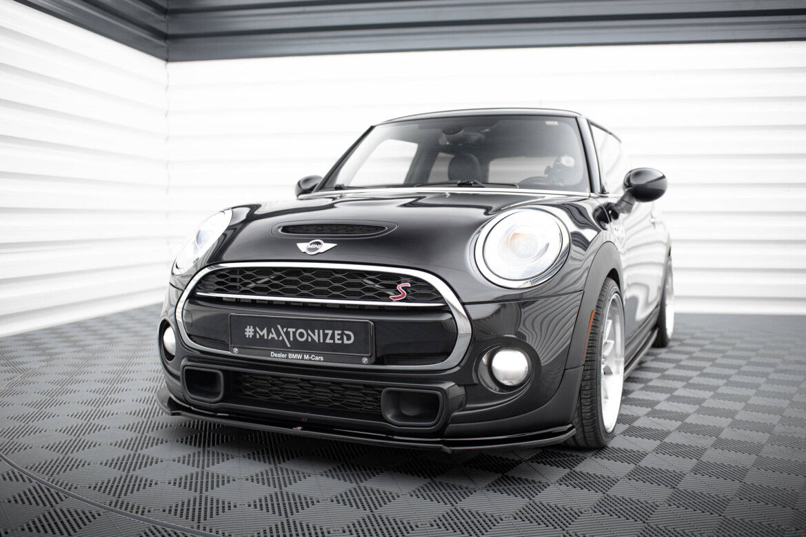 Frontlippe passend für Mini Cooper S F56 / F56 FL schwarz Hochglanz