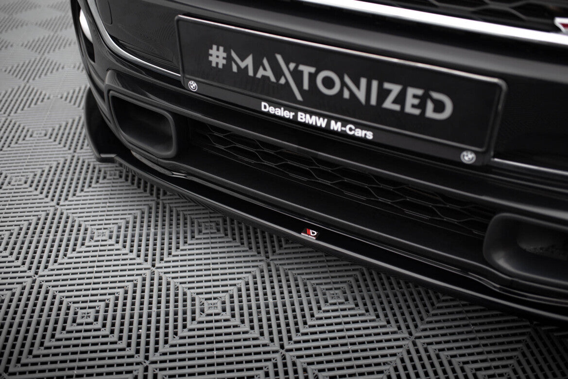 Frontlippe passend für Mini Cooper S F56 / F56 FL schwarz Hochglanz