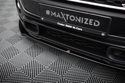 Frontlippe passend für Mini Cooper S F56 / F56 FL schwarz Hochglanz