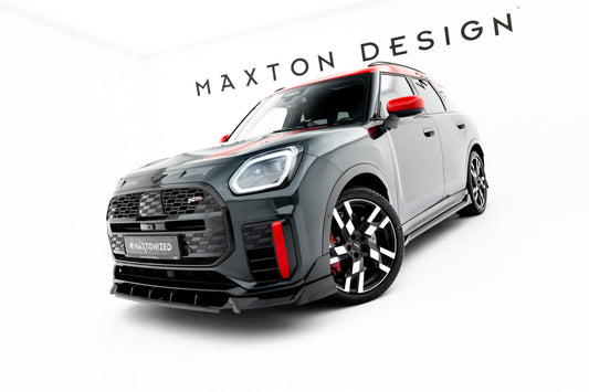 Frontlippe passend für Mini Countryman JCW U25 schwarz Hochglanz